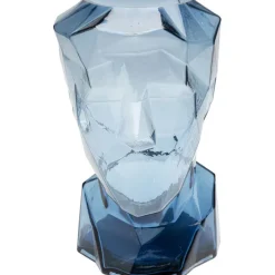 Vase Prisma Face bleu 30cm>KARE Design Outlet
