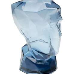 Vase Prisma Face bleu 30cm>KARE Design Outlet
