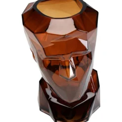 Vase Prisma Face marron 30cm><noscript><img width=