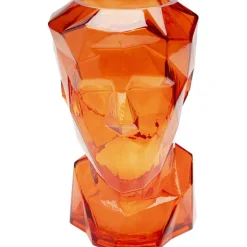 Vase Prisma Face orange 30cm>KARE Design Best