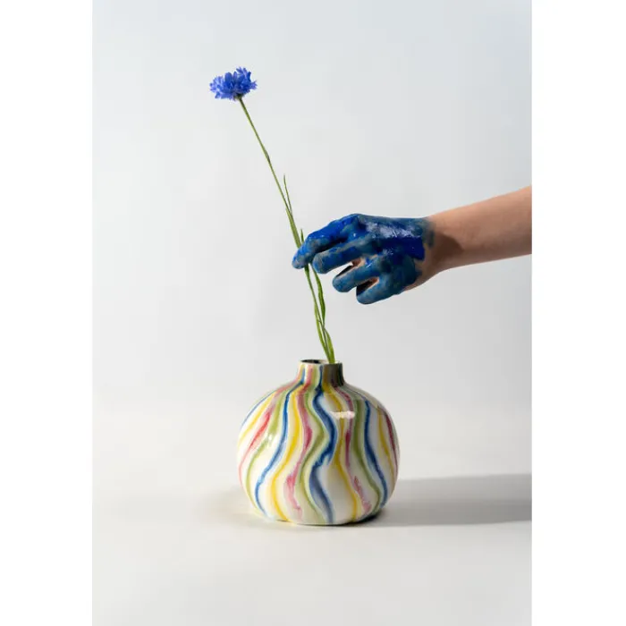 Vase Rivers Colore 14cm>KARE Design Discount