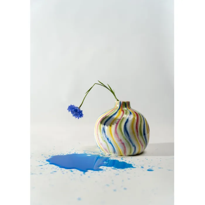 Vase Rivers Colore 14cm>KARE Design Discount