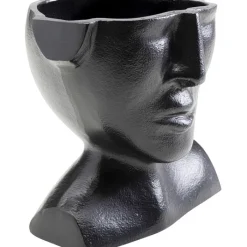 Vase Rostro noir 17cm><noscript><img width=