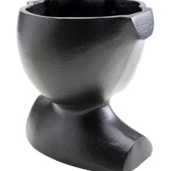 Vase Rostro noir 17cm><noscript><img width=