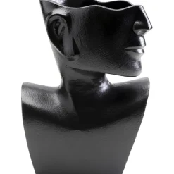 Vase Rostro Side noir 27cm><noscript><img width=