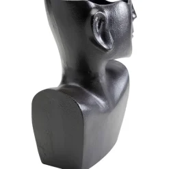 Vase Rostro Side noir 27cm><noscript><img width=