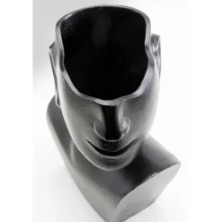 Vase Rostro Side noir 27cm><noscript><img width=
