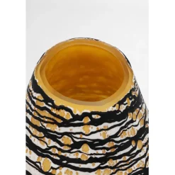 Vase Volante ambre 27cm><noscript><img width=