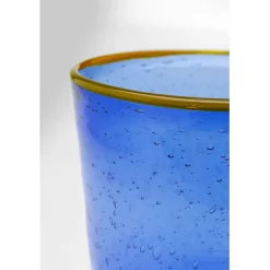 Verre à eau Bubbles blue 14cm>KARE Design Online