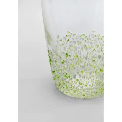 Verre à eau Confetti vert 15 cm><noscript><img width=
