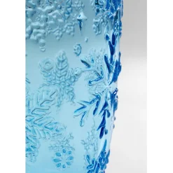 Verre à eau Ice Flowers bleu><noscript><img width=