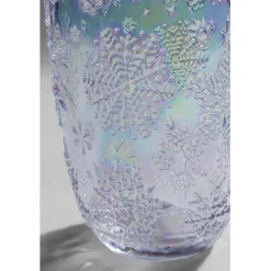 Verre à eau Ice Flowers colore><noscript><img width=