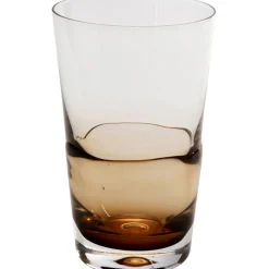 Verre à eau Mimi ambre 14cm>KARE Design Hot