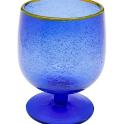 Verre à vin Bubbles bleu>KARE Design Outlet