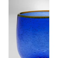 Verre à vin Bubbles bleu><noscript><img width=